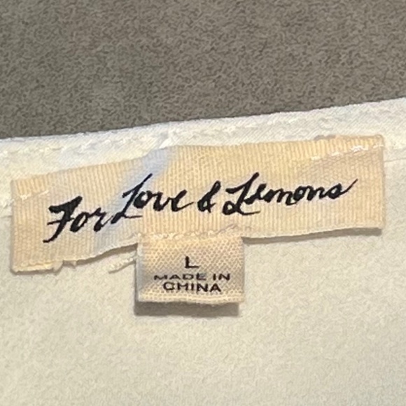 For Love & Lemons Buenos Noches Bodysuit in White - Picture 4 of 10